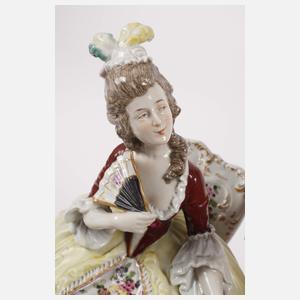 Volkstedt galante Figurengruppe