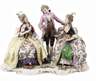 Volkstedt galante Figurengruppe