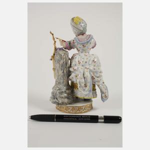 Alt-Wien Rokokodame beim Pfeilschießen