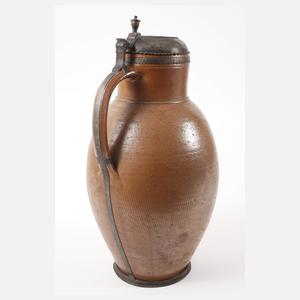 Übergroße barocke Steinzeugkanne