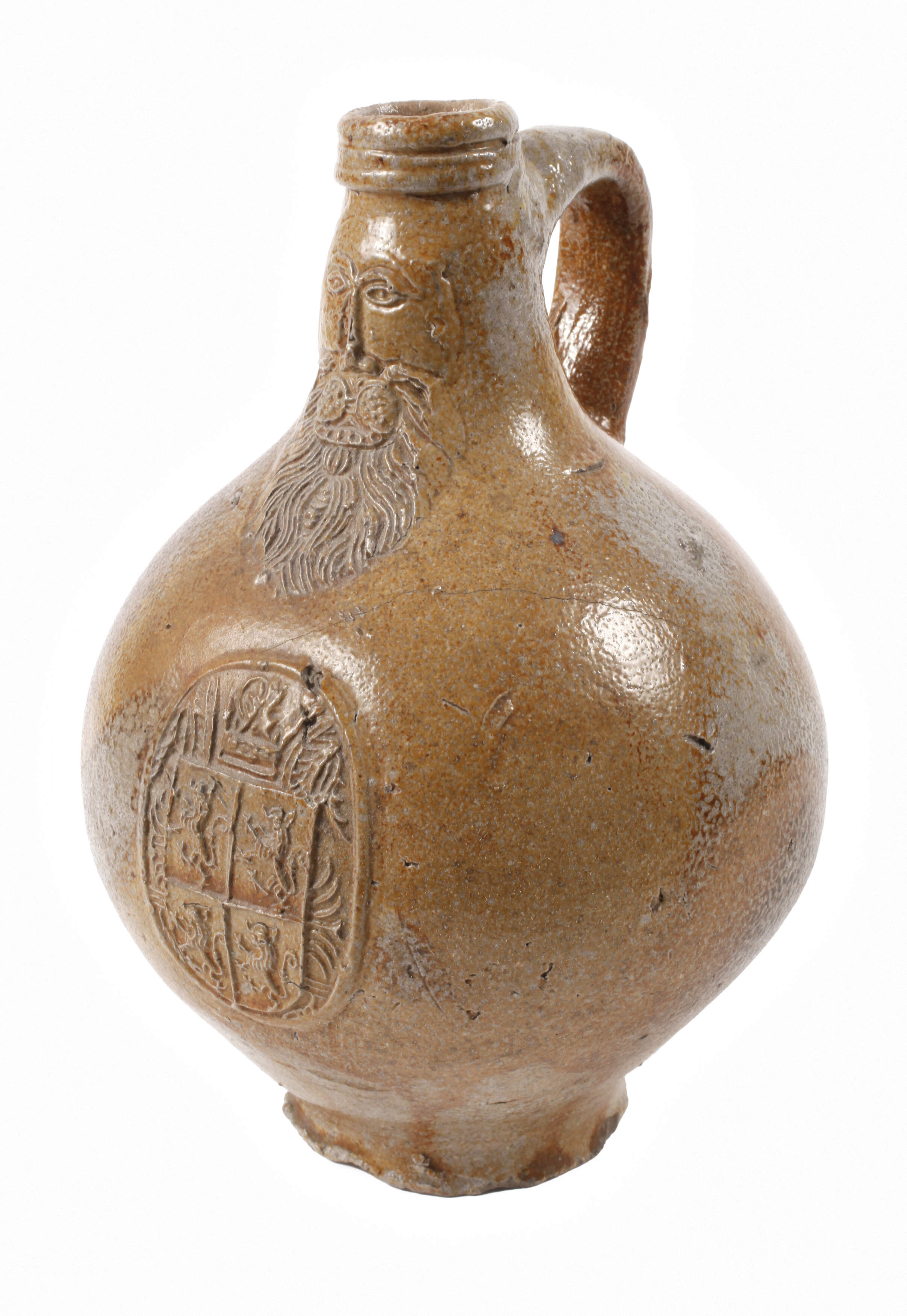 Frechener Bartmannskrug mit Wappen