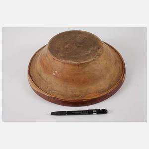 Hafnerkeramik mit Spruchband