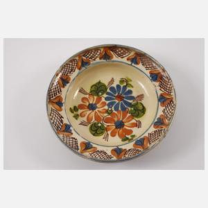 Vier Teller Hafnerware