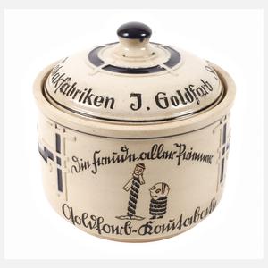 Westerwälder Kautabaktopf Art déco