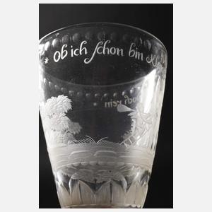 Barocker Deckelpokal Erotika