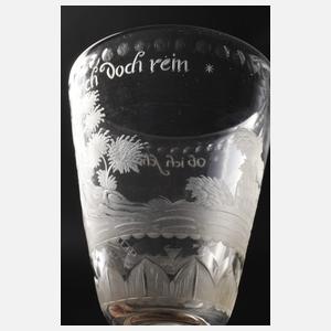 Barocker Deckelpokal Erotika