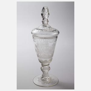 Barocker Deckelpokal Erotika