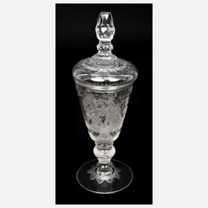 Barocker Deckelpokal Erotika