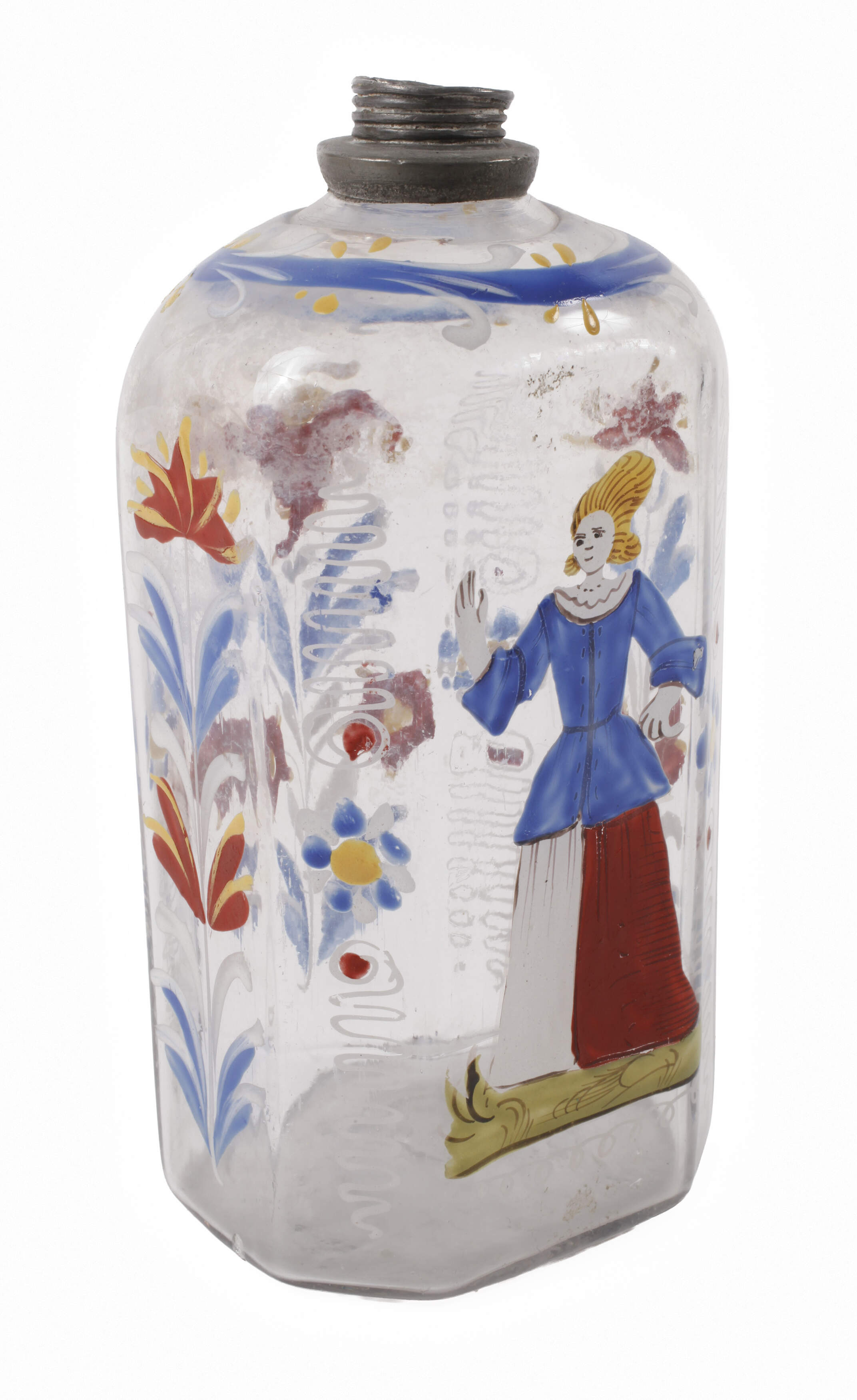 Barocke Schnapsflasche