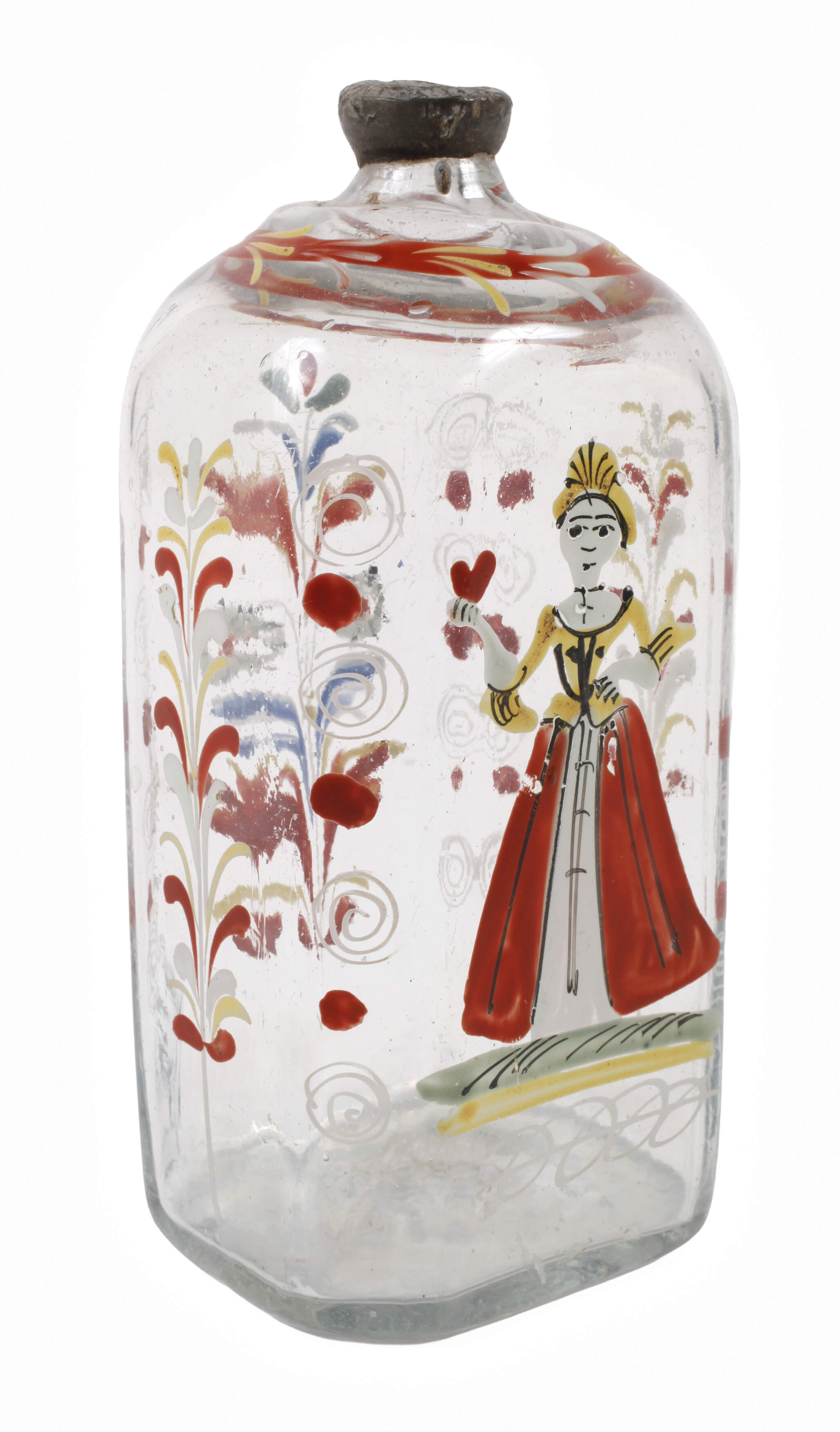 Barocke Schnapsflasche