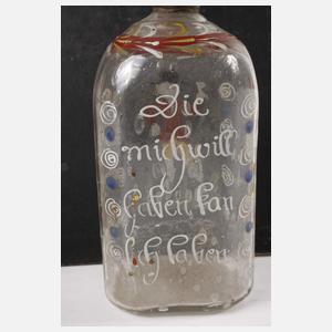 Barocke Schnapsflasche