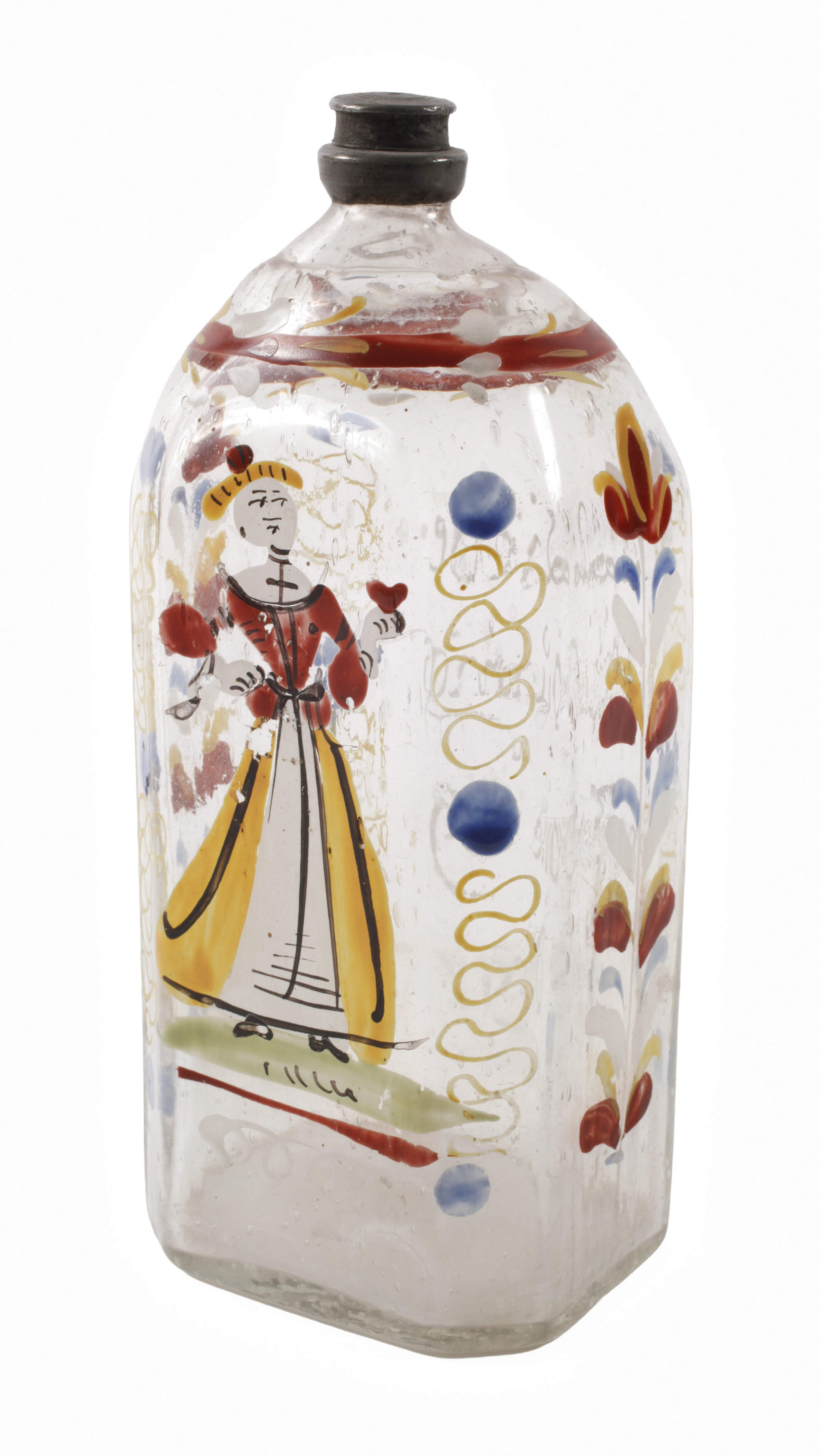 Barocke Schnapsflasche