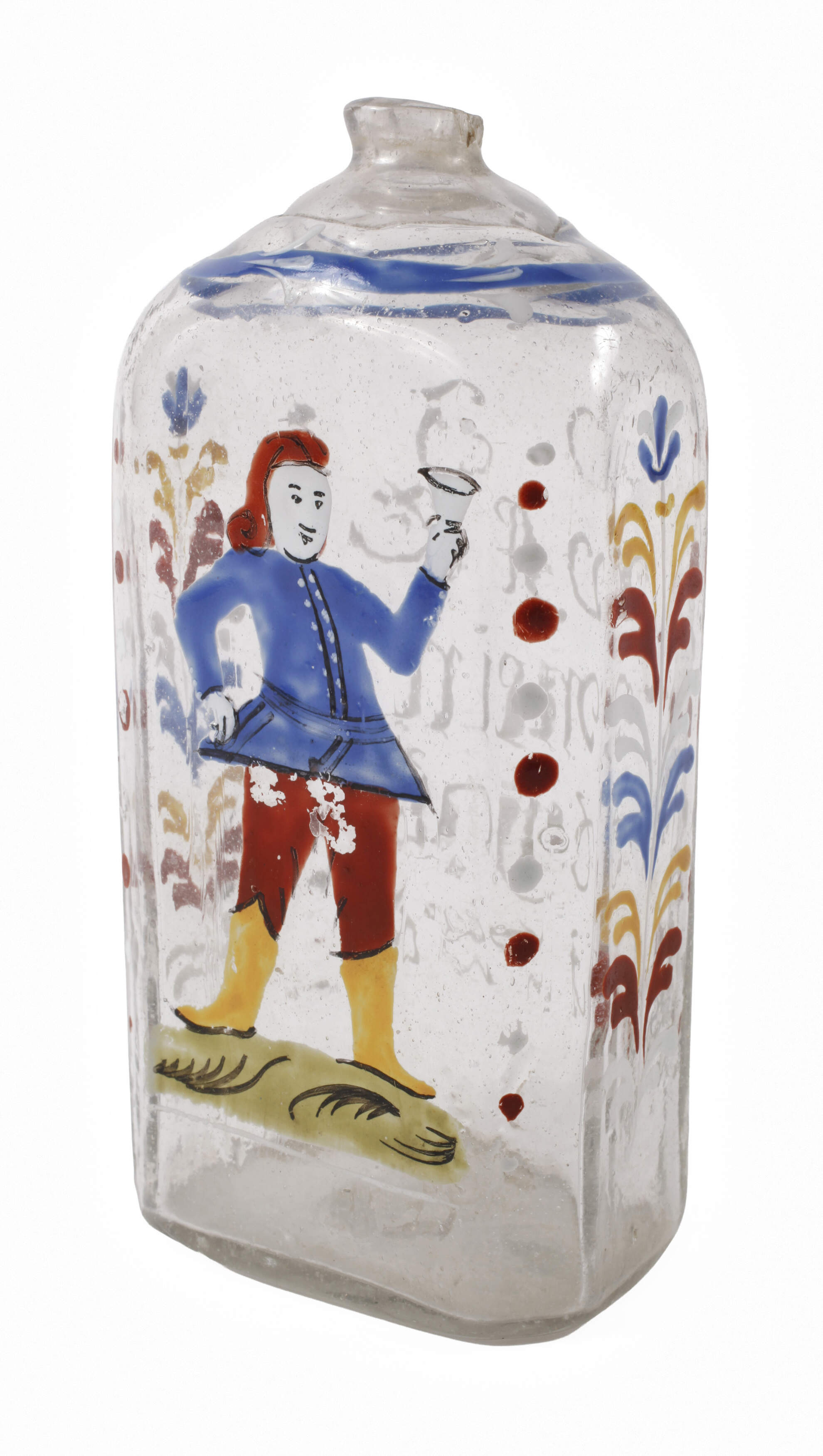 Barocke Schnapsflasche