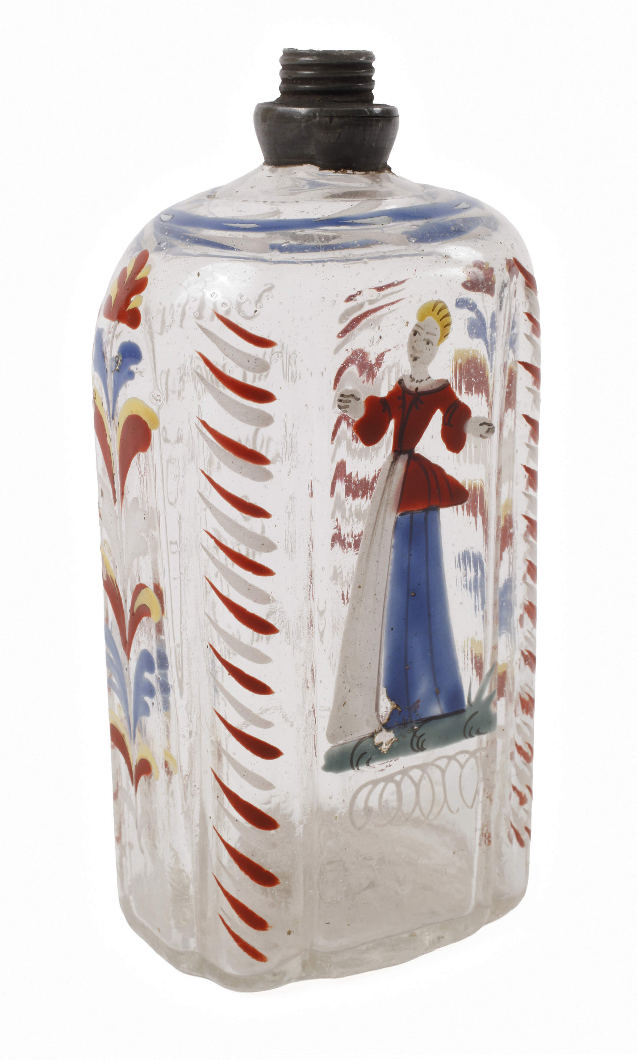 Barocke Schnapsflasche