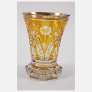 Drei Biedermeier-Becher