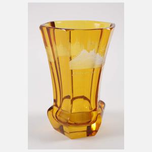 Drei Biedermeier-Becher