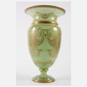 Große Opalglasvase Historismus