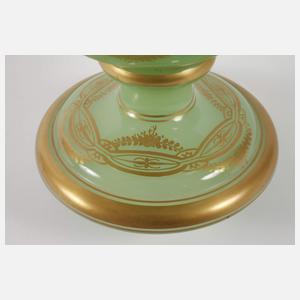 Große Opalglasvase Historismus