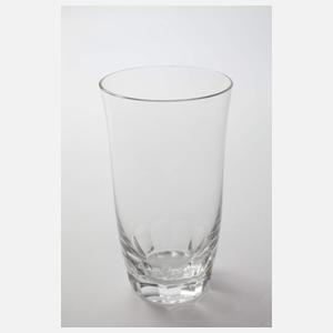 Sechs zarte Bechergläser