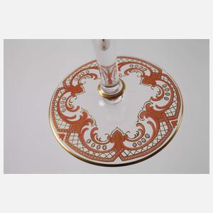 Übergroßes Prunkglas