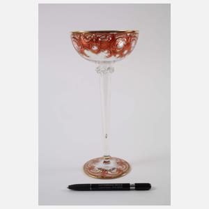 Übergroßes Prunkglas