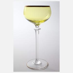 Theresienthal zehn Stängelgläser