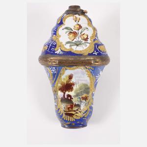 Feine Rokoko Schnupftabakdose Emaillemalerei