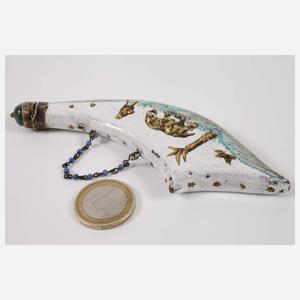 Schnupftabakflasche Snuff Horn