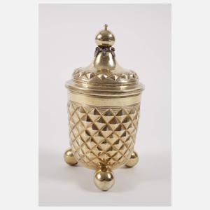 Augsburger Vermeil Deckelbecher