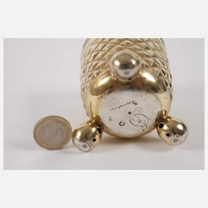 Augsburger Vermeil Deckelbecher