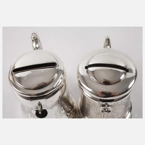 Paar feine Spardosen