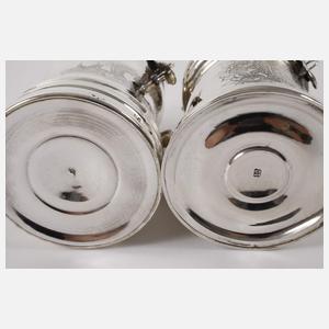 Paar feine Spardosen