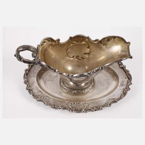 Silbersauciere im Barockstil