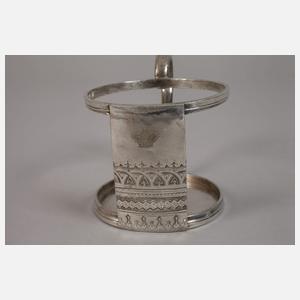 Sechs Teeglashalter Russland