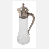 Karaffe mit Silbermontierung111