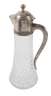 Karaffe mit Silbermontierung
