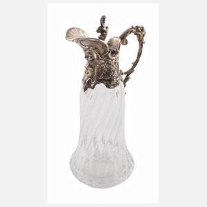 Schenkkanne mit Silbermontur