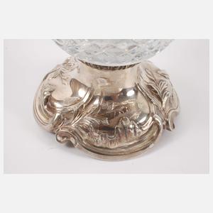 Schenkkanne mit Silbermontierung