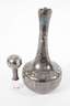 Feine Karaffe mit Silberauflage