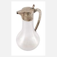 Silberkanne mit Adelswappen111