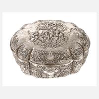 Große Deckeldose im Barockstil111