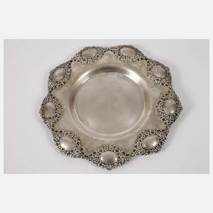 Silberkelch mit Tablett