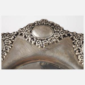 Silberkelch mit Tablett