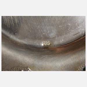 Silberkelch mit Tablett