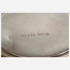 Kaffee- und Teekanne im Queen-Anne-Stil