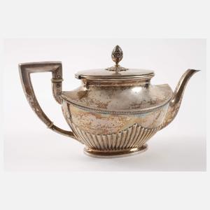 Kaffee- und Teekanne im Queen-Anne-Stil