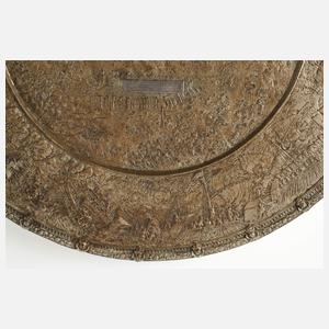 Großer Wandteller Karl V., Eroberung von Tunis