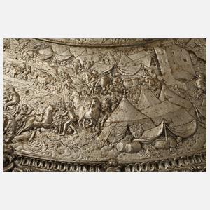 Großer Wandteller Karl V., Eroberung von Tunis