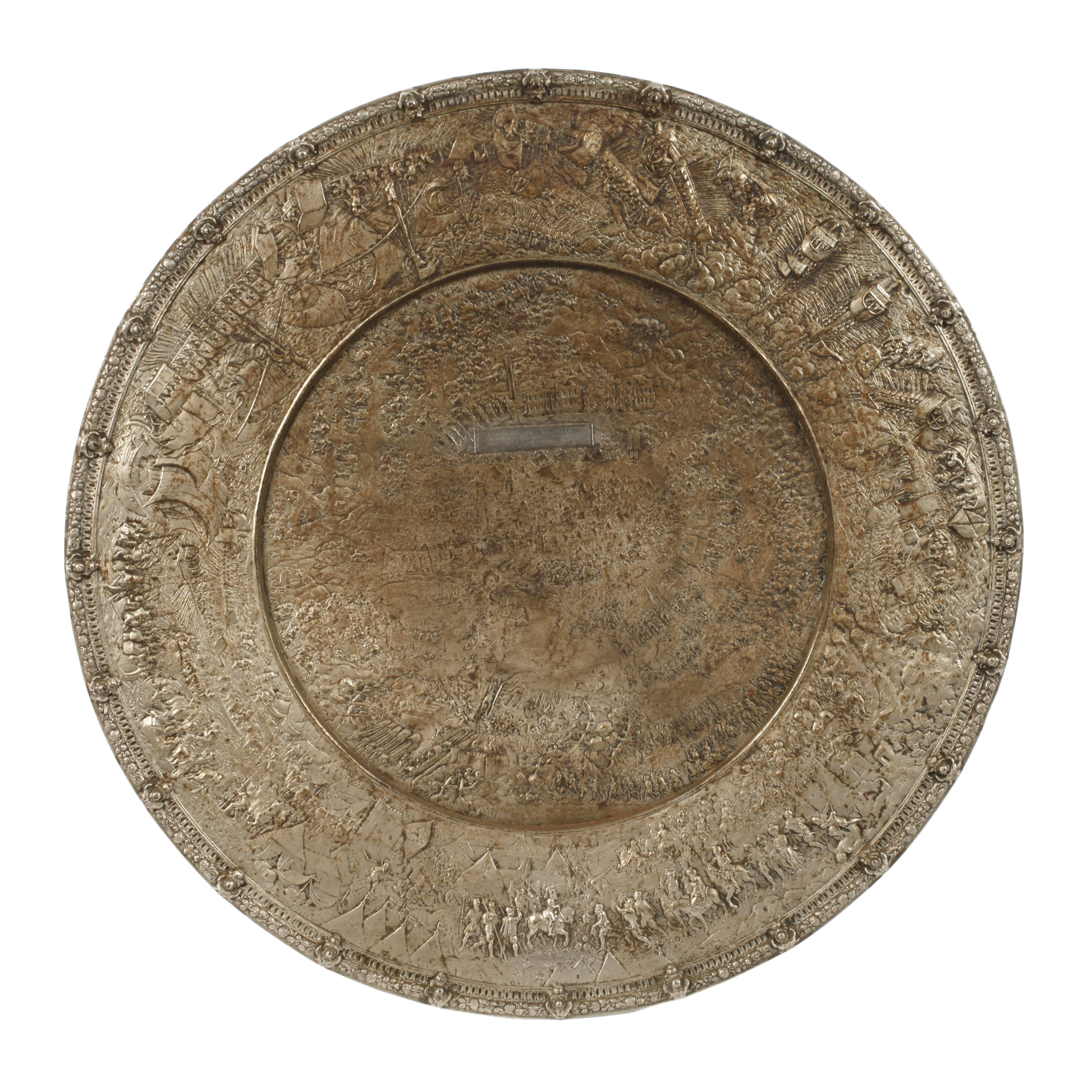 Großer Wandteller Karl V., Eroberung von Tunis