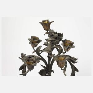 Paar figürliche Kandelaber